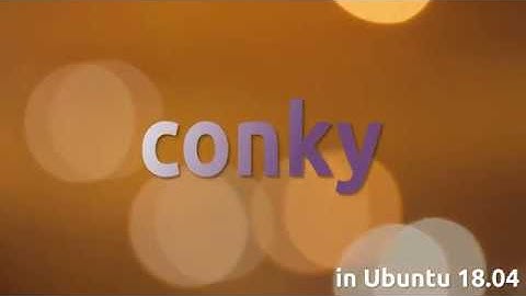 How to install Conky Manager in Ubuntu 18.04