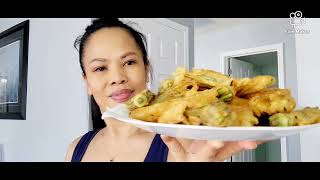 Okra Fritters recipe | How to cook Slime free okra| Slime free okra recipe