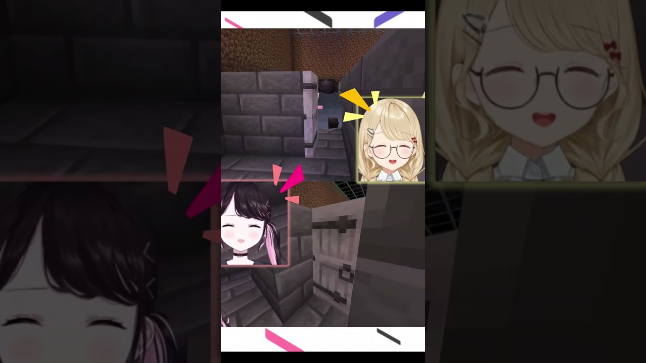 キャッキャする「なずとと」を見る動画【#花芽なずな #小雀とと / #ぶいすぽ切り抜き】#shorts