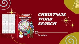 Christmas word search for adults Searching for Joy