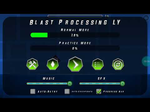 Blast Processing Layout | Geometry Dash 2.11