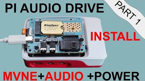 Pi5-Drive-Power-Audio Shield by RASPIAUDIO PART1 : NVME DRIVE INSTALLATION