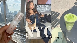 24 HRS IN NYC | Fenty Event, Trying Matcha, Zara Shop With Me & Haul, etc.