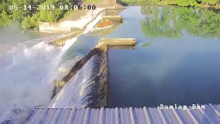Lake Dunlap Spillgate Failure 5-14-19