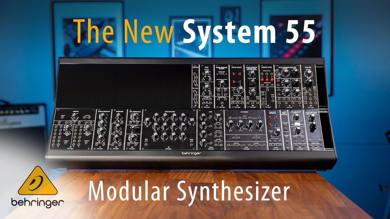 NAMM 2020 – Introducing: System 55 Modular Synthesizer - YouTube