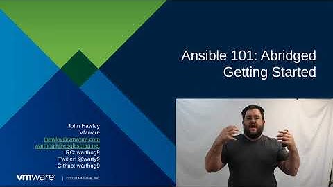 Ansible 101 Abridged