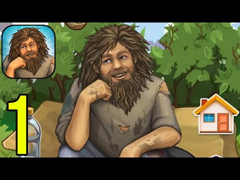 Hobo World - life simulator - Gameplay Walkthrough Part 1 (iOS, Android)