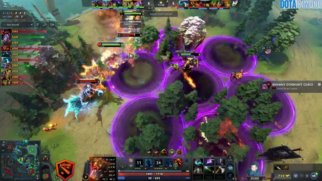 🔥 SUMAIL - EMBER SPIRIT : NIGMA GLAXY VS 4PIRATES - DOTA 2 Gameplay Patch 7.39b 