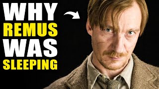 The REAL Reason Remus Lupin Was Sleeping on the Hogwarts Express - Harry Potter Theory