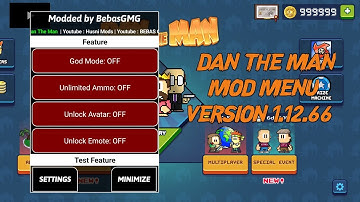Dan The Man Mod Menu Version 1.12.66 | No Password 