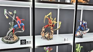 XM Studios SPIDER-MAN line Full Tour! | Spider-Man, Venom, Spider-Gwen