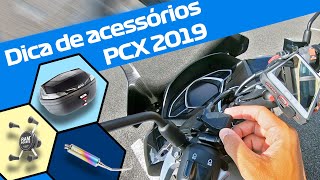 BAÚ GIVI, USB, SUPORTE DO CELULAR da minha PCX 2019 |  Ep.#29