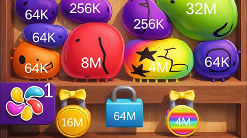 Blob Merge 3D 64M - ASMR Gameplay #blobmerge3d #asmrgameplay #merge