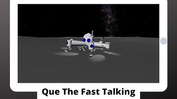 Landing A Moon Base On Luna - SimpleRockets 2 Mobile Gameplay