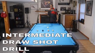 THE LINE - Intermediate Draw Shot Drill (Pool Lessons) screenshot 1