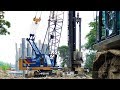 Diesel HAMMER Pile Driving How It Work Pancang