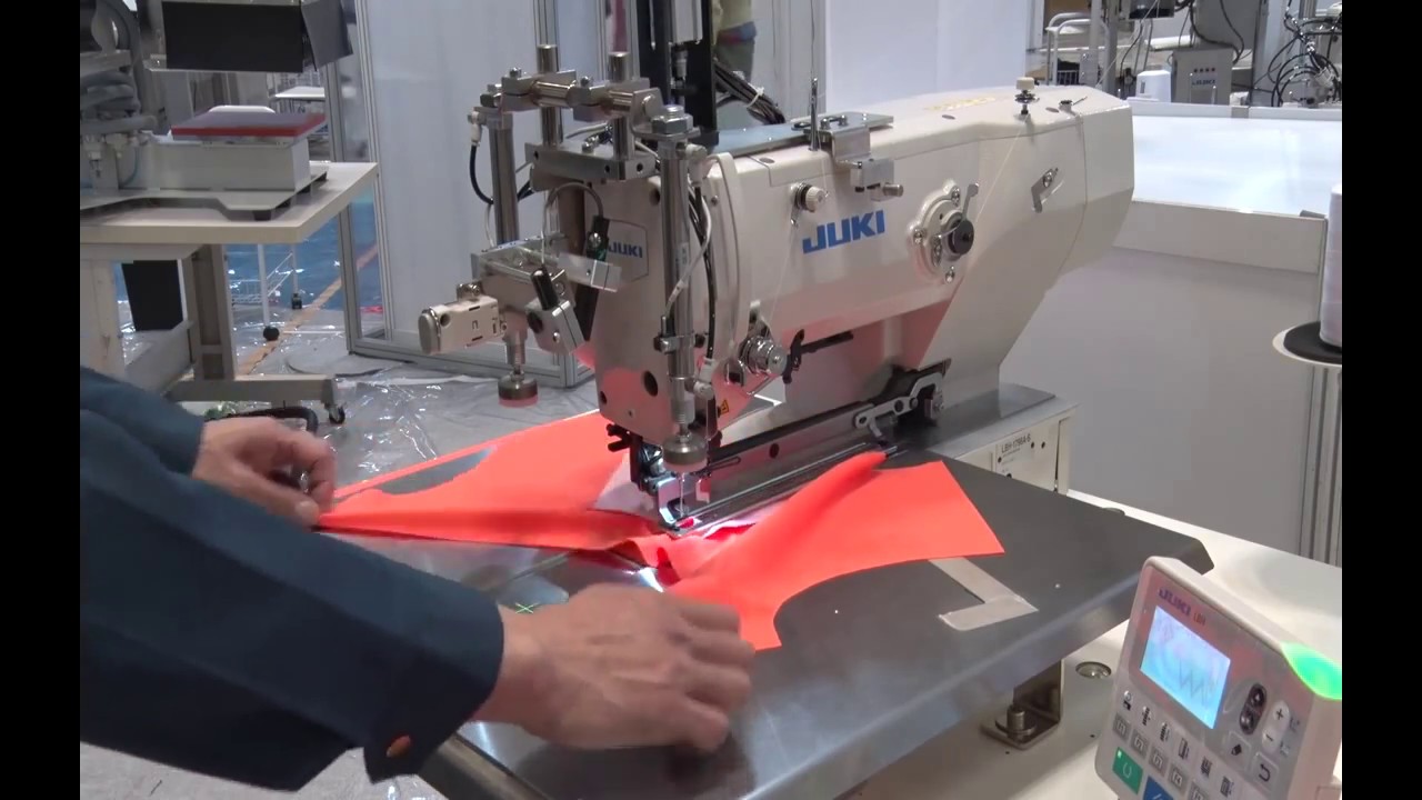 JUKI - LBH- 1796A For Polo Placket - YouTube