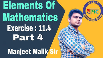 Differential Equation Ex. 11.4 Part 4 Elements Maths Class 12 By Manjeet Malik Sir