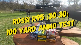 Rossi R95 (100 yard ammo test)