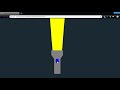 Making a working torch in CSS and JavaScript.