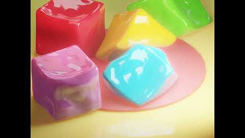 Jelly Cube V1 - Softbody Simulation / Animation