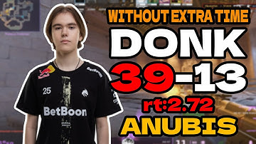 🔥donk (39-13) rt:2.72 SoloQ +VOICE COMMS l (anubis) l NA FACEIT RANKED l Jun 15, 2025 #cs2 #pov