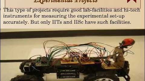 How To Select Mechanical Final Year Project 2016