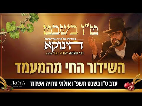 השידור חי ממעמד האלפים ט"ו בשבט עם הגאון הינוקא | תשפ"ו