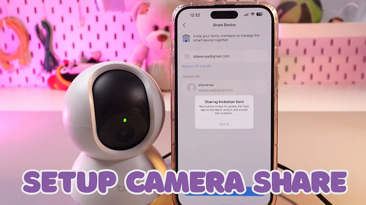 How to Share Camera Access on TP-Link Tapo C210 | Easy Setup