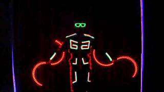 Led Buugeng Performance | S Staff | Tron Dance India | Skeleton Dance Crew
