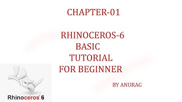 RHINO TUTORIAL- Introduction User Interface Chapter-01