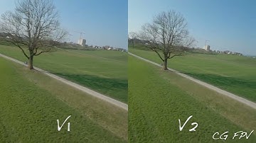 Reelsteady Go V1 vs V2 stabilization side by side video, default settings #FPV #Drone #GoPro