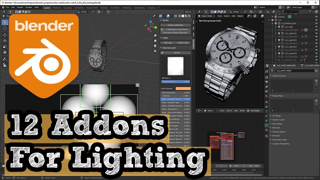 Top Blender Lighting to Save You (free included) -