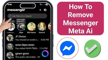 Messenger Ask Meta Ai or Search | How To Remove Messenger Meta Ai