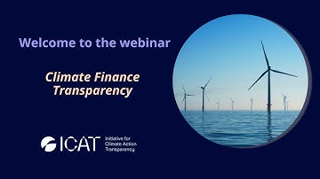 Webinar: Climate Finance Transparency