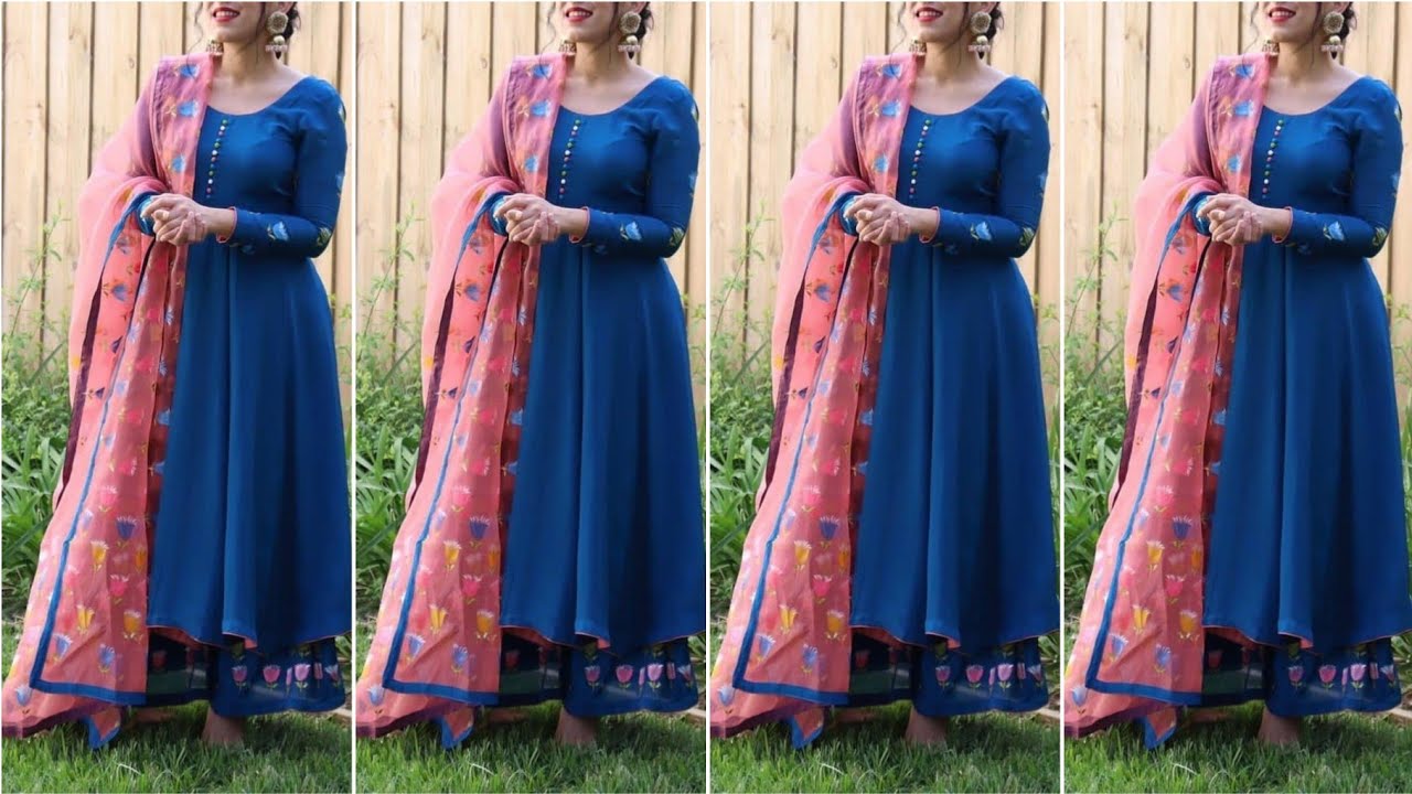 Cotton Anarkali Dupatta Suit at Rs 2550 in Ahmedabad | ID: 2850598198930