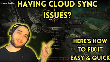 How To Fix Cross Save Sync Issue Baldur