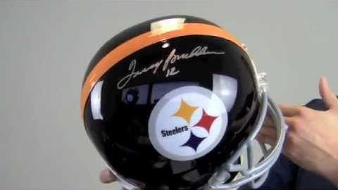 Signed Terry Bradshaw Replica Helmet - PSA/DNA