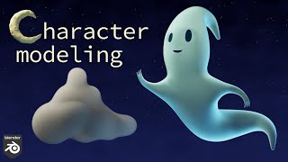 Character Modeling and Rigging, Ghost with the Skin Modifier || Blender 2.93
