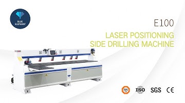 High Precision E100 Laser Positioning Side Drilling Machine