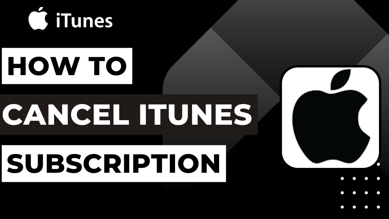 How to Cancel iTunes Subscription ! - YouTube