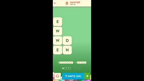 WordBrain 2 Easter Event Day 14 April 2 2021 Answers and Solutions