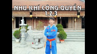 Vovinam Việt Võ Đạo - CÁC BÀI NHU KHÍ CÔNG QUYỀN 1,2,3 (Vovinam Soft Forms 1,2,3 Tutorial) screenshot 1
