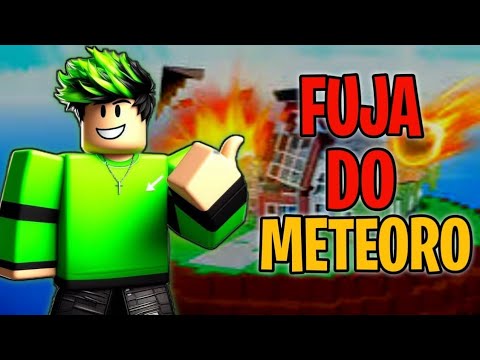 Tente Sobreviver aos desastres naturais no Roblox!- Roblox desastres naturais
