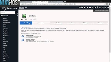 Installing Elycharts with Softaculous in cPanel