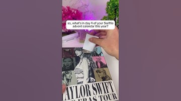 New Taylor Swift advent calendar!🪩✨#taylorswift #swifties #adventcalendar