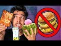 I Only Ate SQUARE SHAPED Foods for 24 Hours! (IMPOSSIBLE FOOD CHALLENGE)