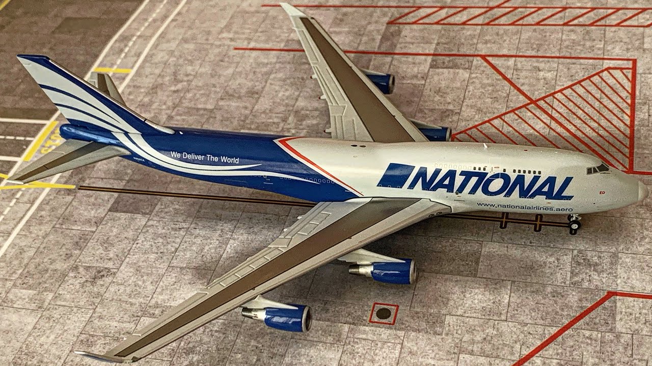 MODEL REVIEW] National Airlines • Boeing 747-400BCF • Gemini Jets
