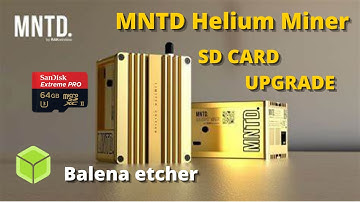 MNTD Helium miner SD card upgrade