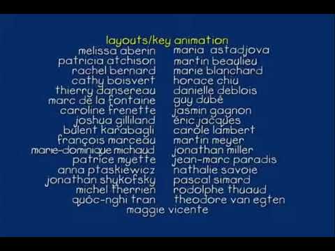 2 Caillou Credits Reversed